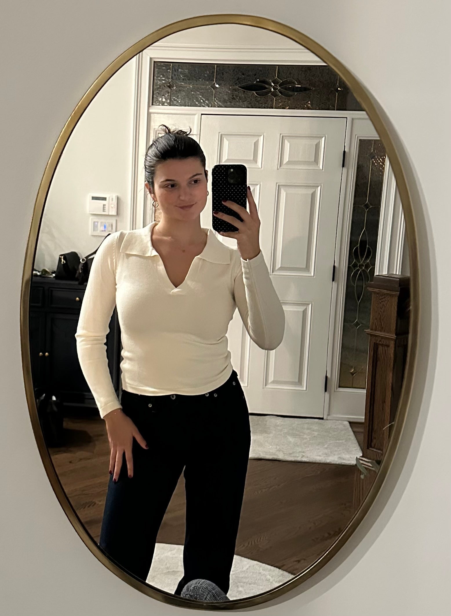 The Johnny Collar Top