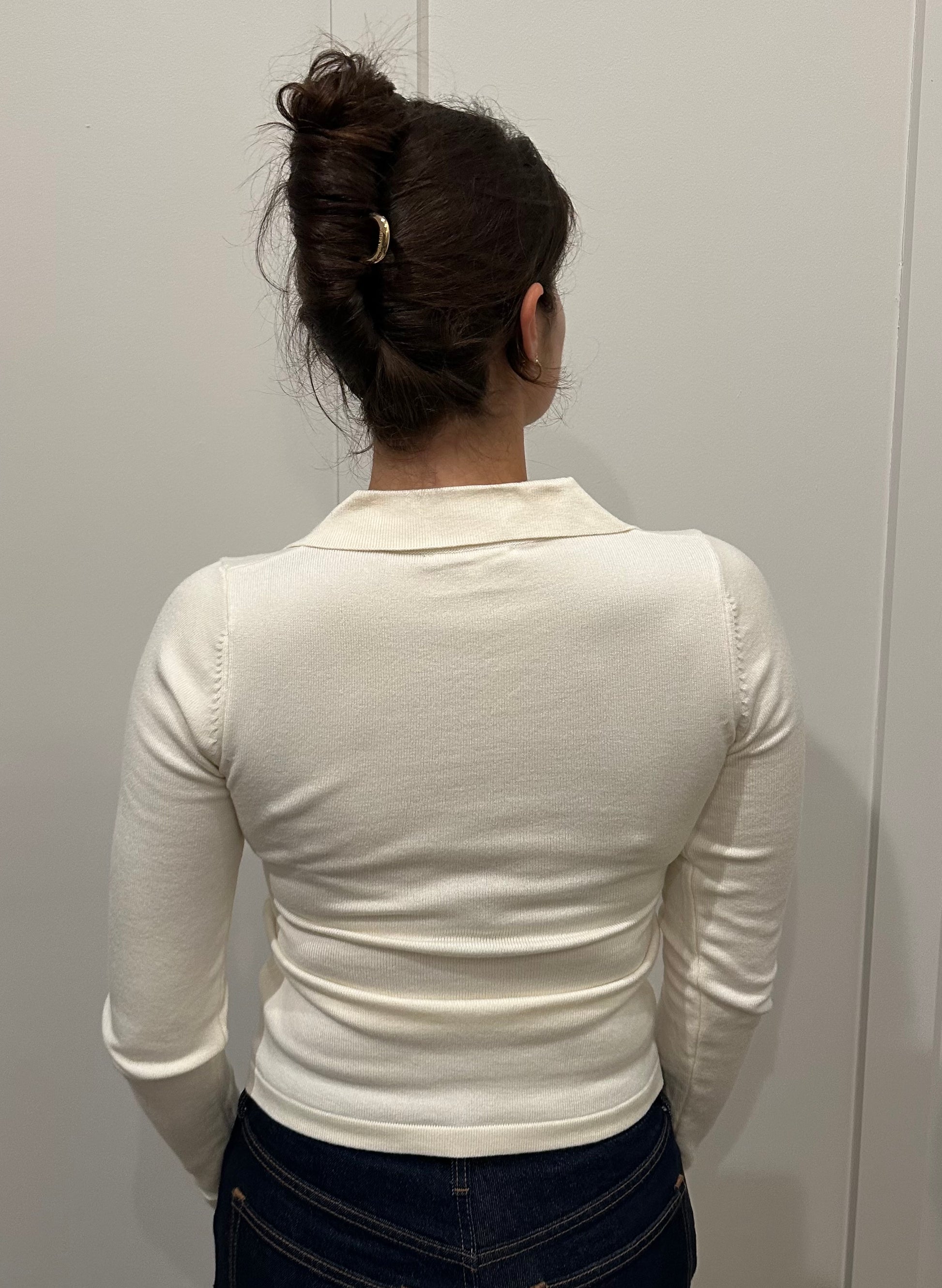 The Johnny Collar Top