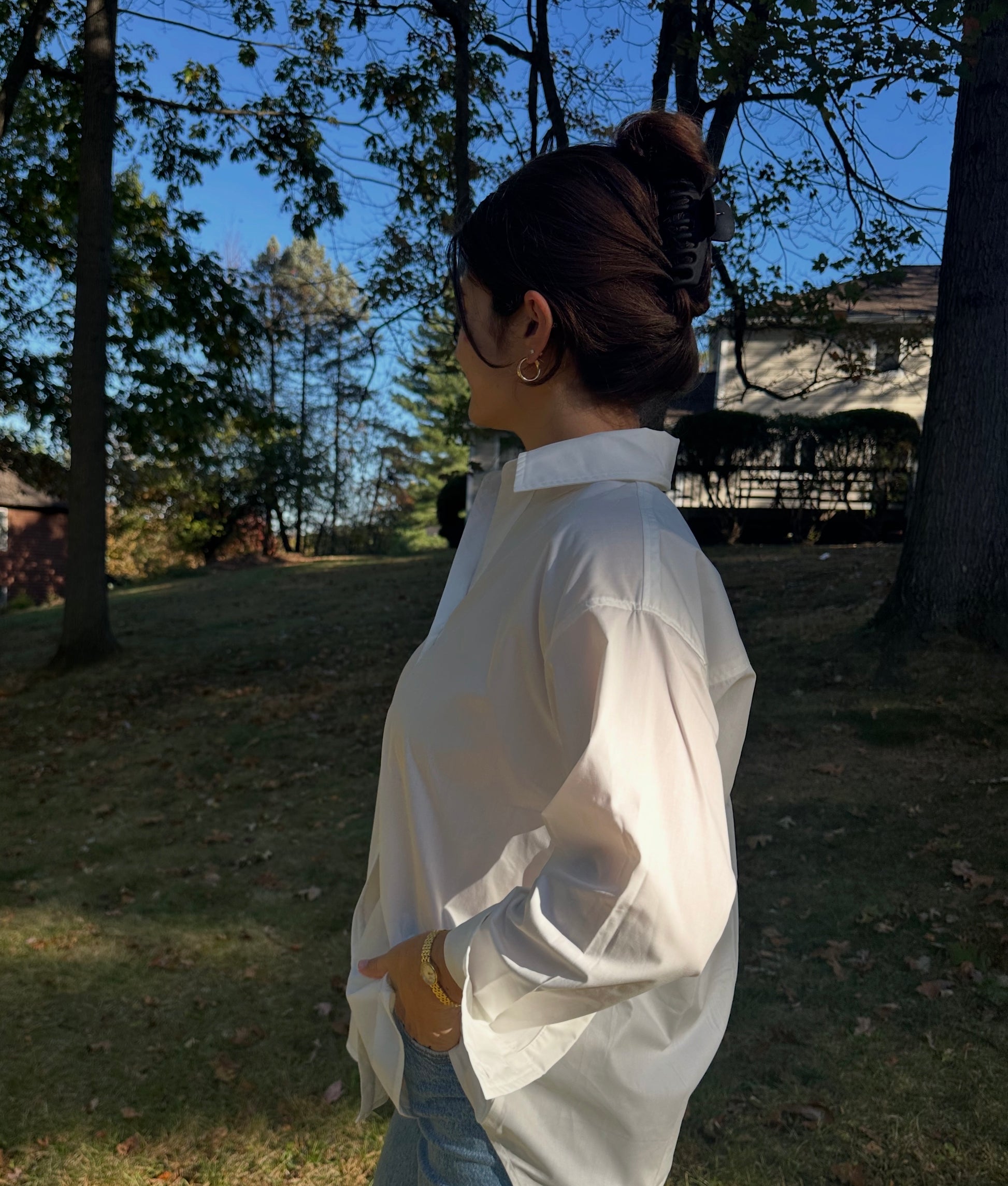 The Risky Business Poplin Shirt (100% Cotton)