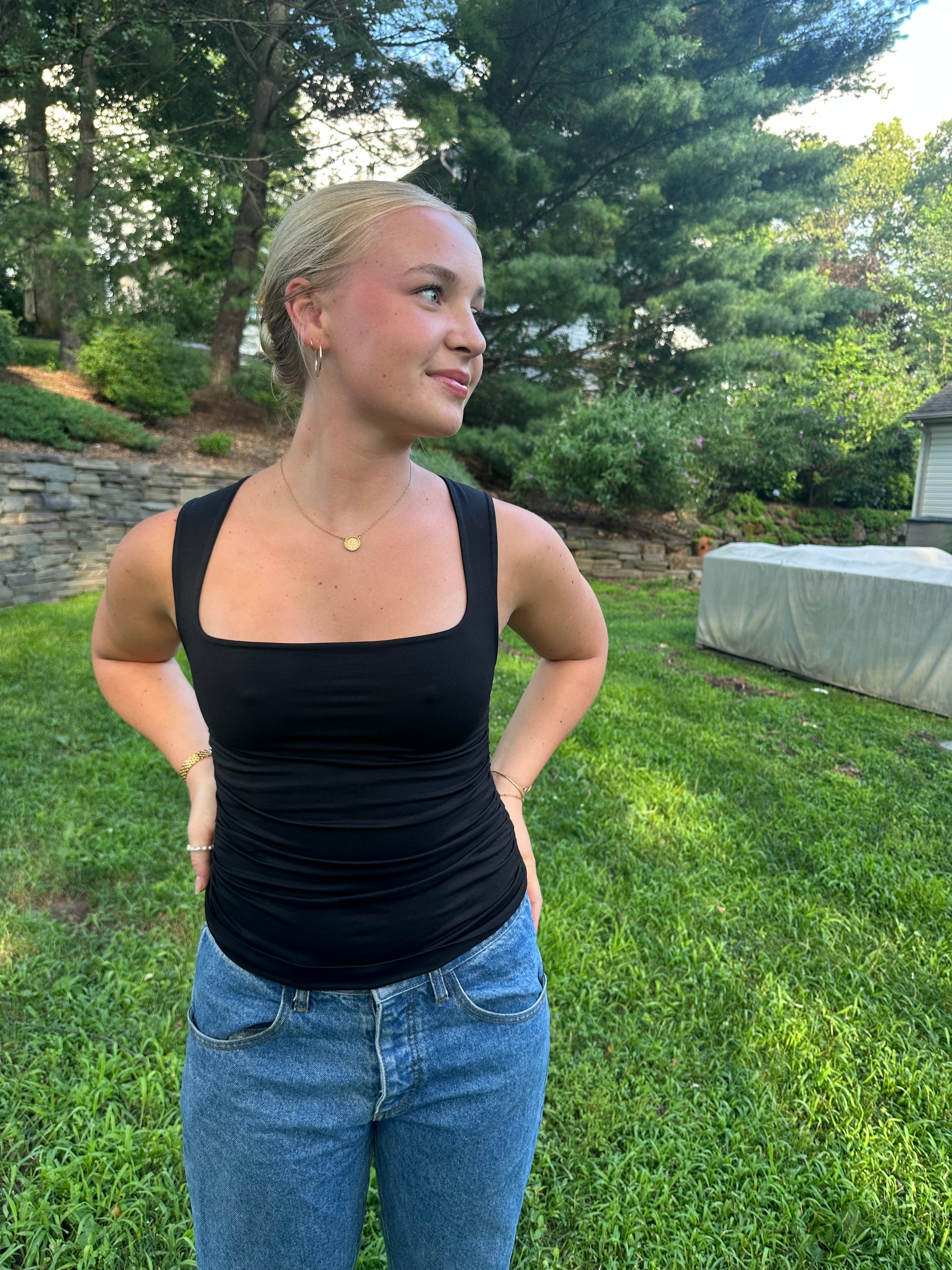 The Square Neck Tank