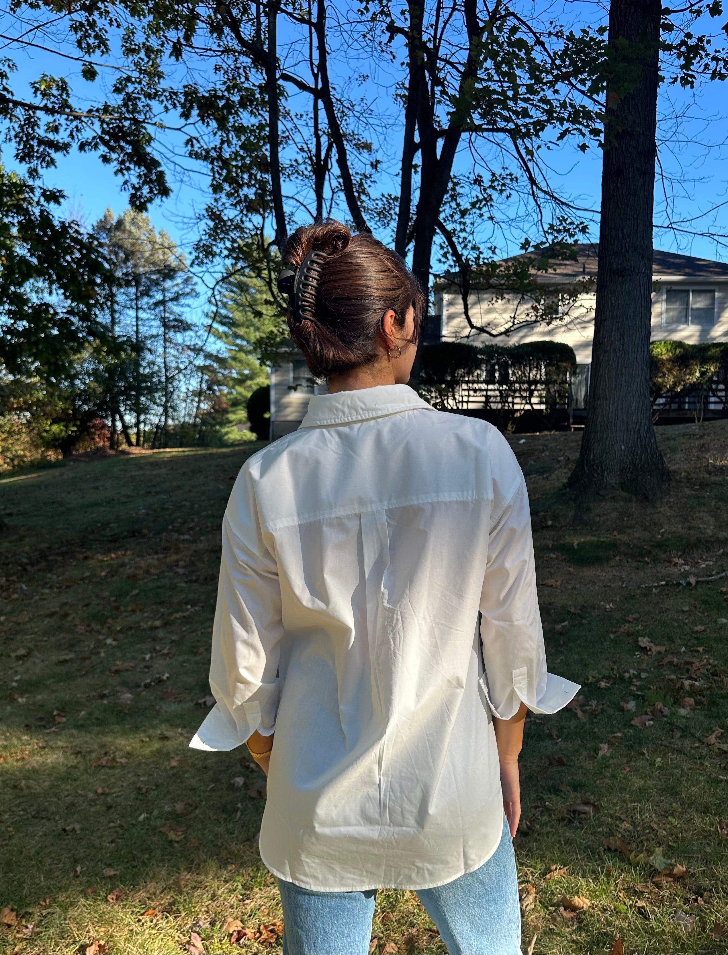 The Risky Business Poplin Shirt (100% Cotton)