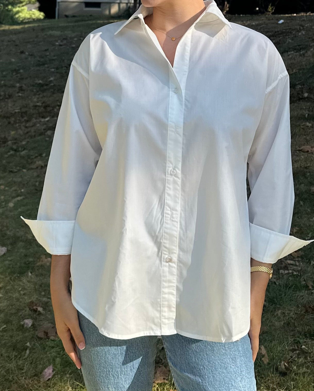 The Risky Business Poplin Shirt (100% Cotton)