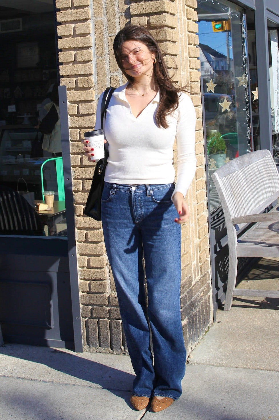 The Johnny Collar Top