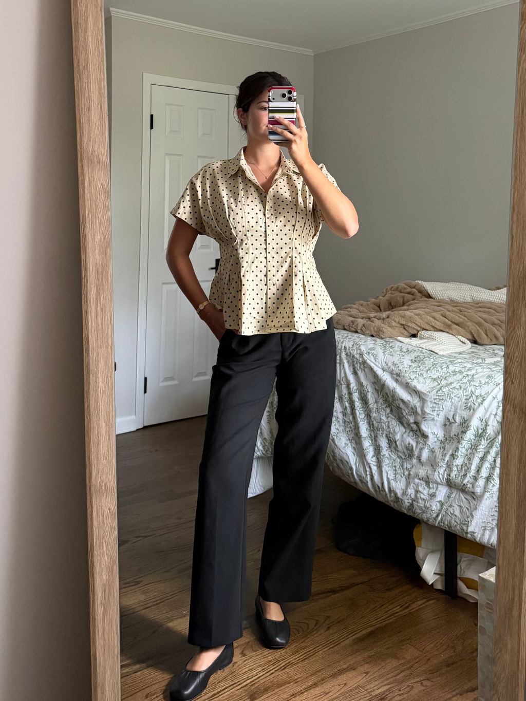 Polka Blouse