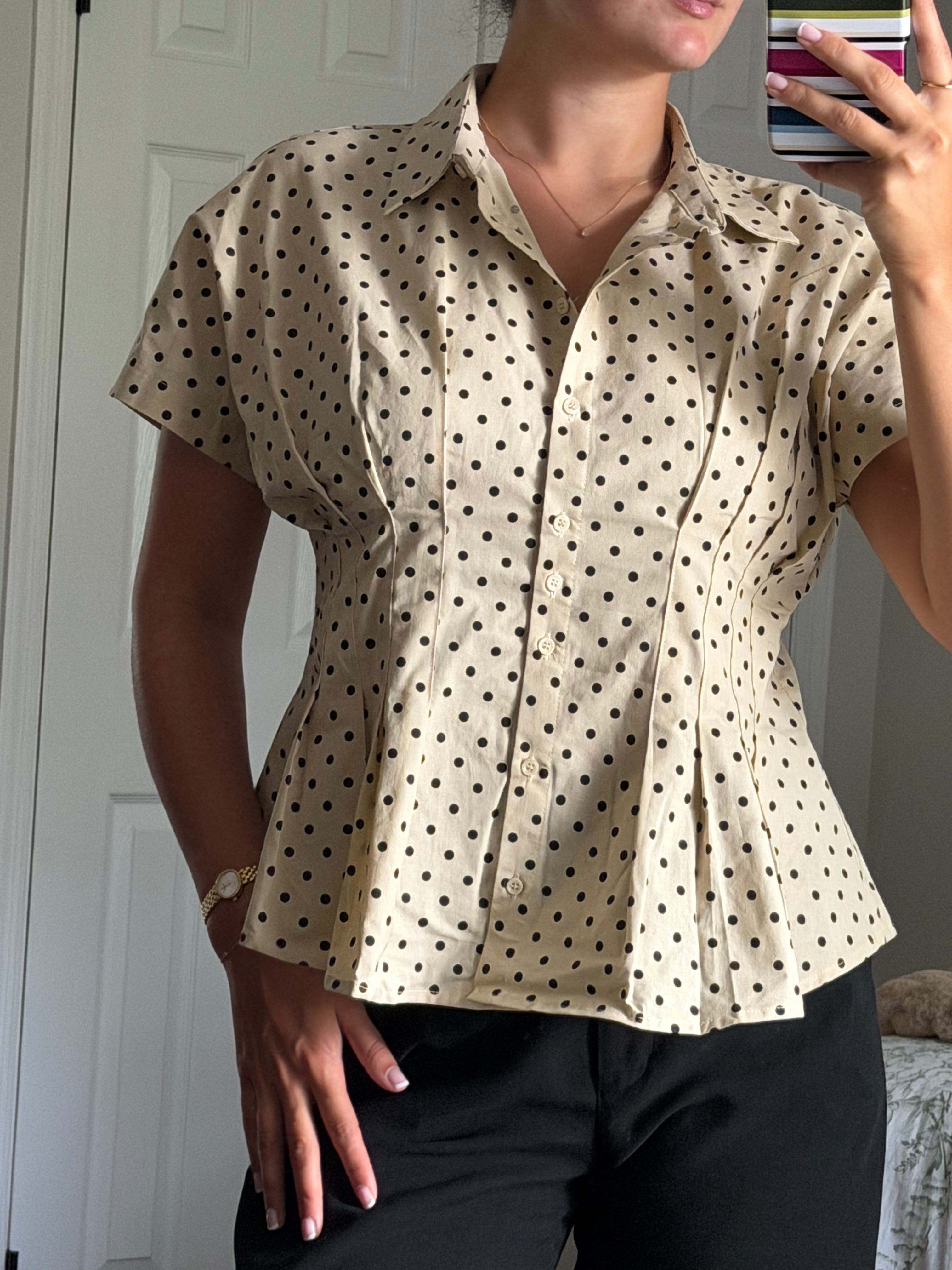 Polka Blouse