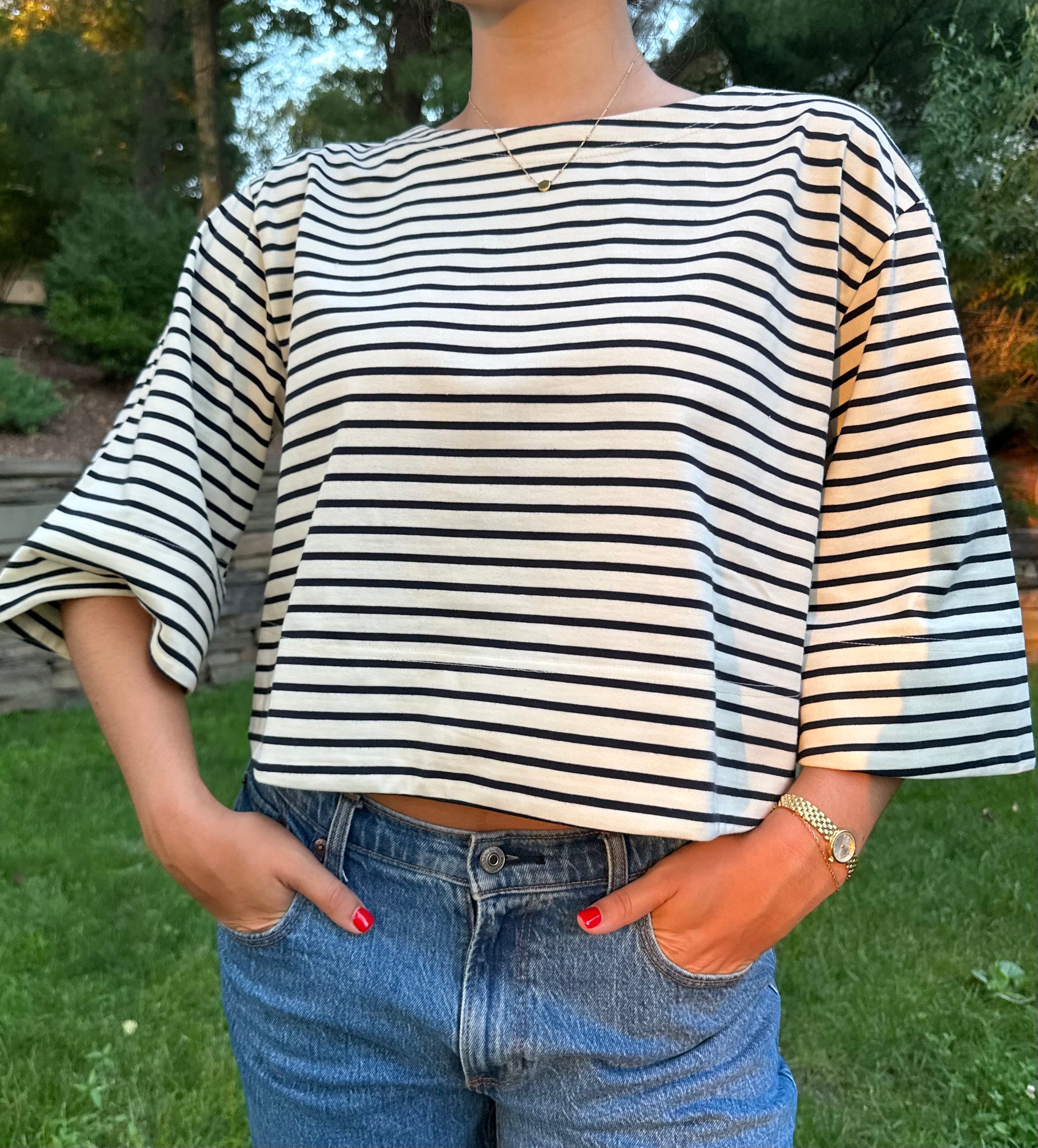 Ahoy Boxy Tee